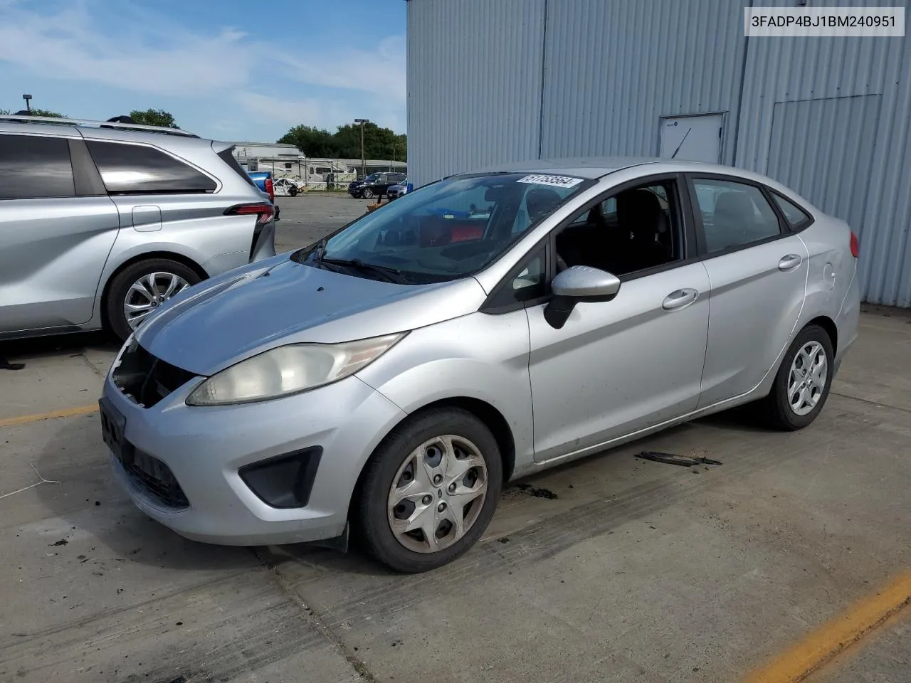 3FADP4BJ1BM240951 2011 Ford Fiesta Se