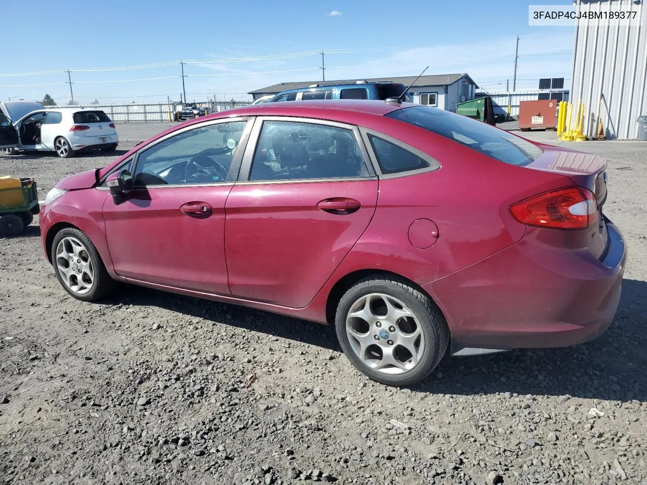 2011 Ford Fiesta Sel VIN: 3FADP4CJ4BM189377 Lot: 51847604