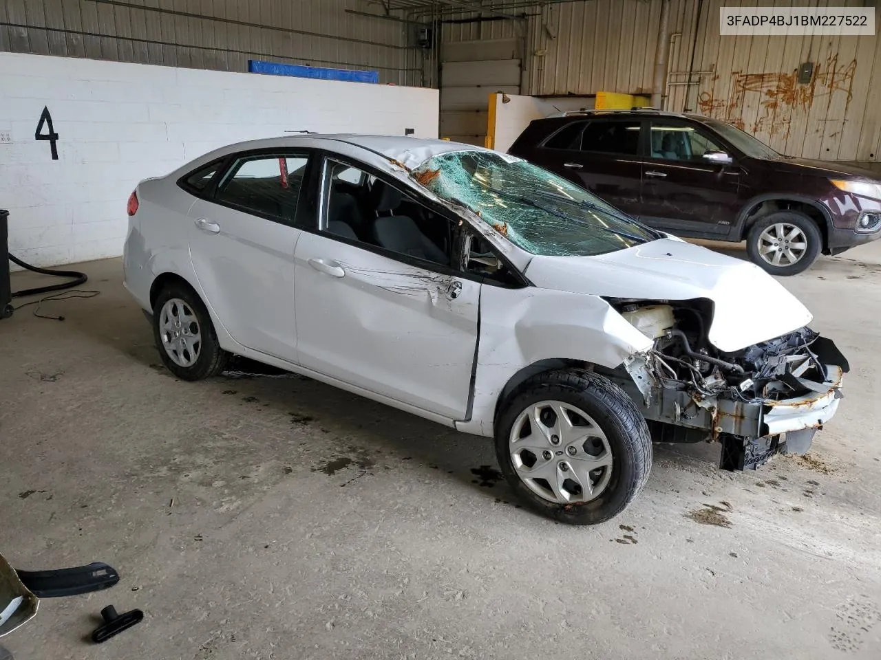 2011 Ford Fiesta Se VIN: 3FADP4BJ1BM227522 Lot: 52042474