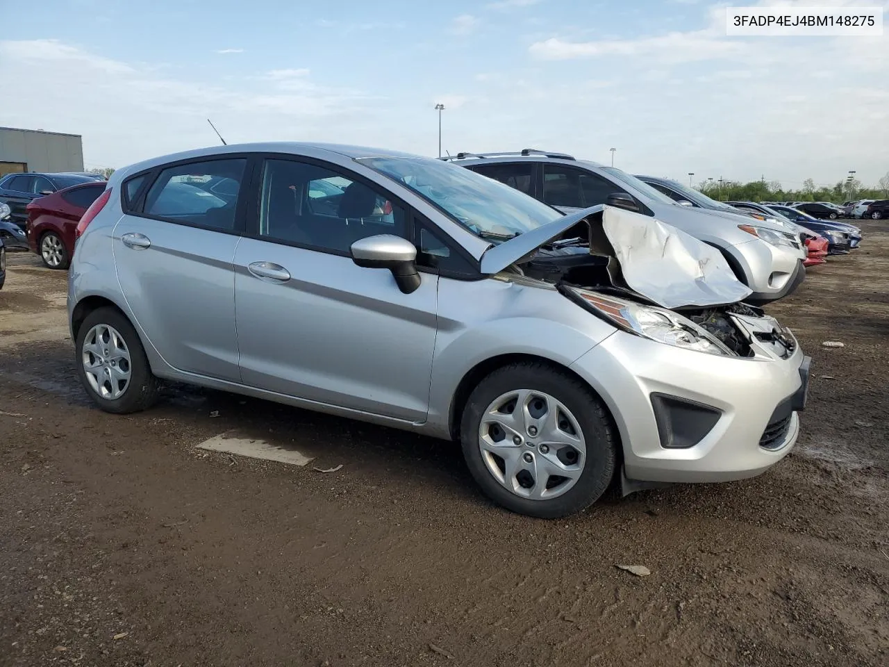 2011 Ford Fiesta Se VIN: 3FADP4EJ4BM148275 Lot: 52661024