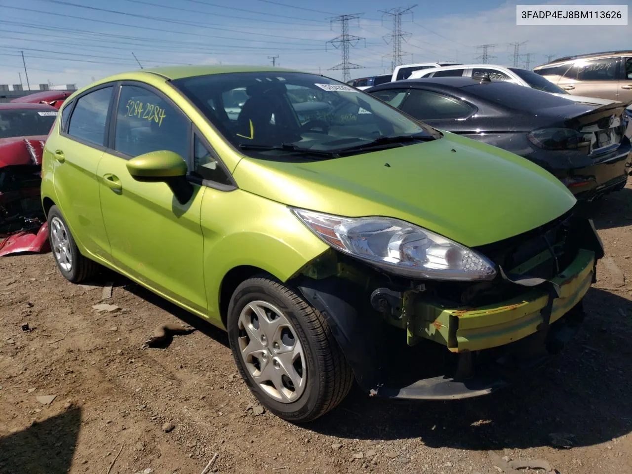 3FADP4EJ8BM113626 2011 Ford Fiesta Se