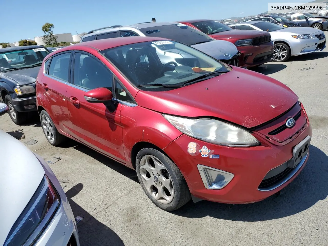 3FADP4FJ2BM129996 2011 Ford Fiesta Ses