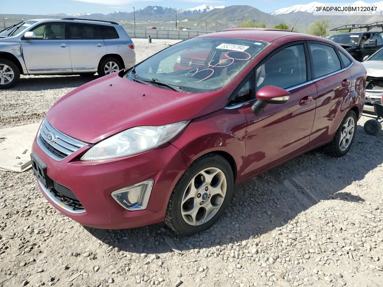 2011 Ford Fiesta Sel VIN: 3FADP4CJ0BM122047 Lot: 53275794