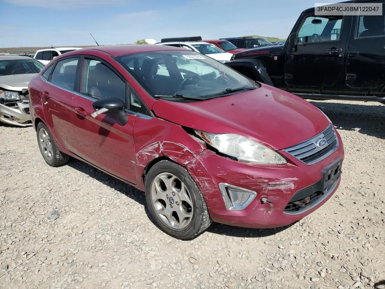 2011 Ford Fiesta Sel VIN: 3FADP4CJ0BM122047 Lot: 53275794