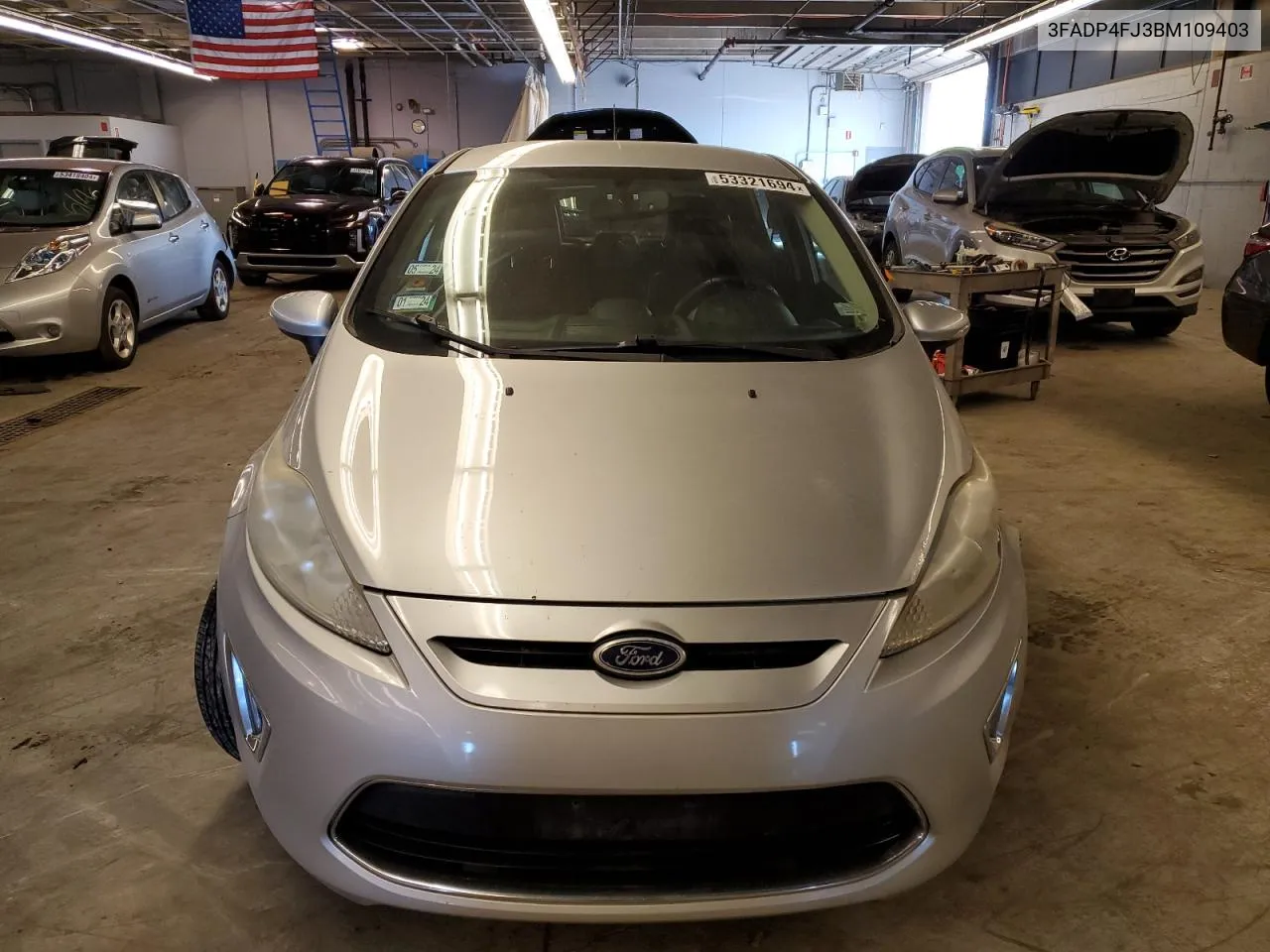 2011 Ford Fiesta Ses VIN: 3FADP4FJ3BM109403 Lot: 53321694