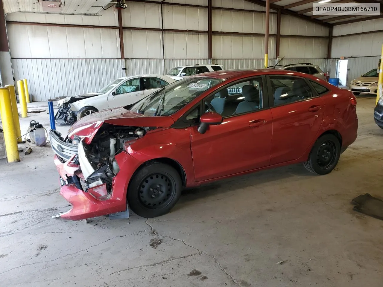 2011 Ford Fiesta Se VIN: 3FADP4BJ3BM166710 Lot: 53970944