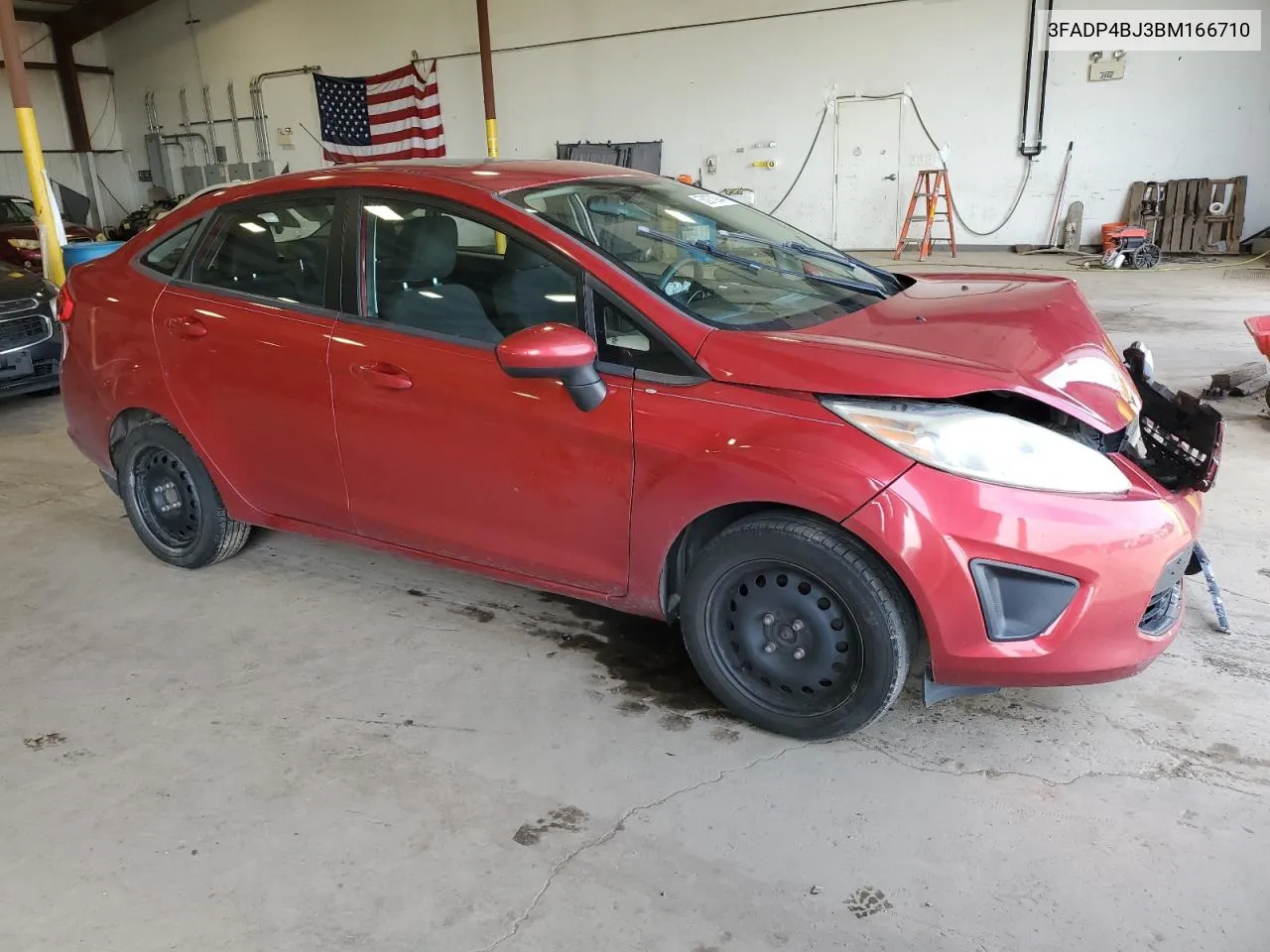 2011 Ford Fiesta Se VIN: 3FADP4BJ3BM166710 Lot: 53970944