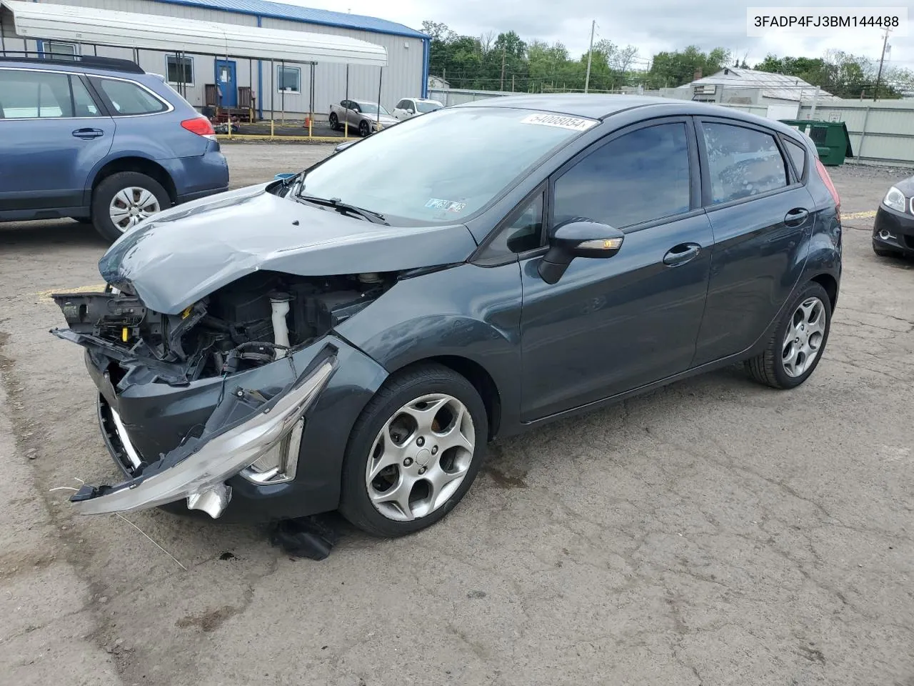 2011 Ford Fiesta Ses VIN: 3FADP4FJ3BM144488 Lot: 54008054