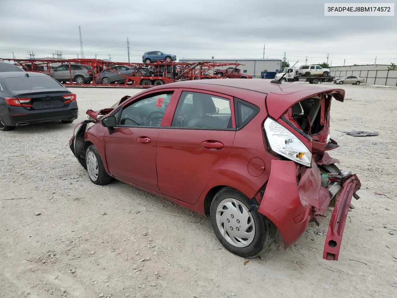 2011 Ford Fiesta Se VIN: 3FADP4EJ8BM174572 Lot: 54268404