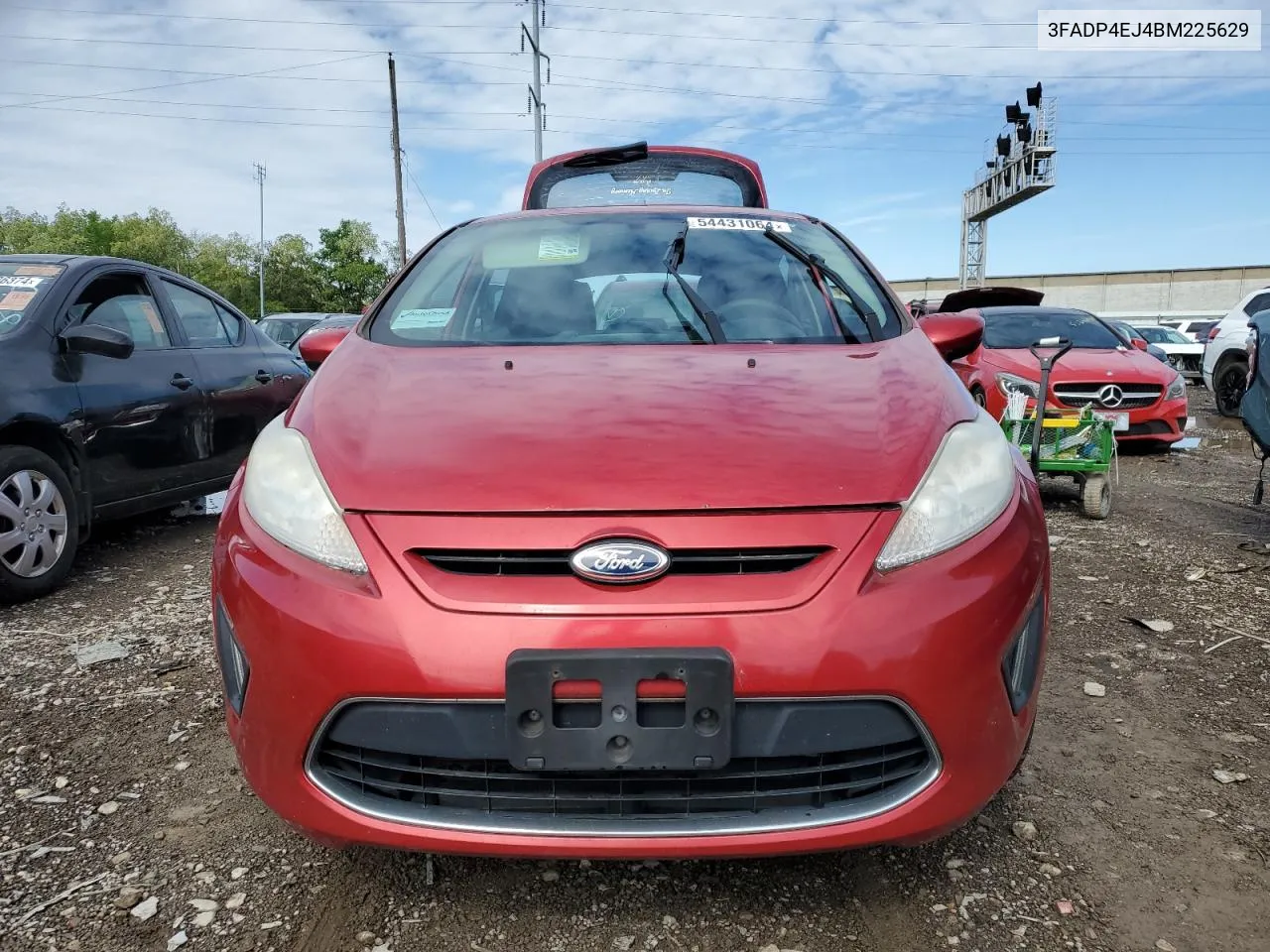 2011 Ford Fiesta Se VIN: 3FADP4EJ4BM225629 Lot: 54431064