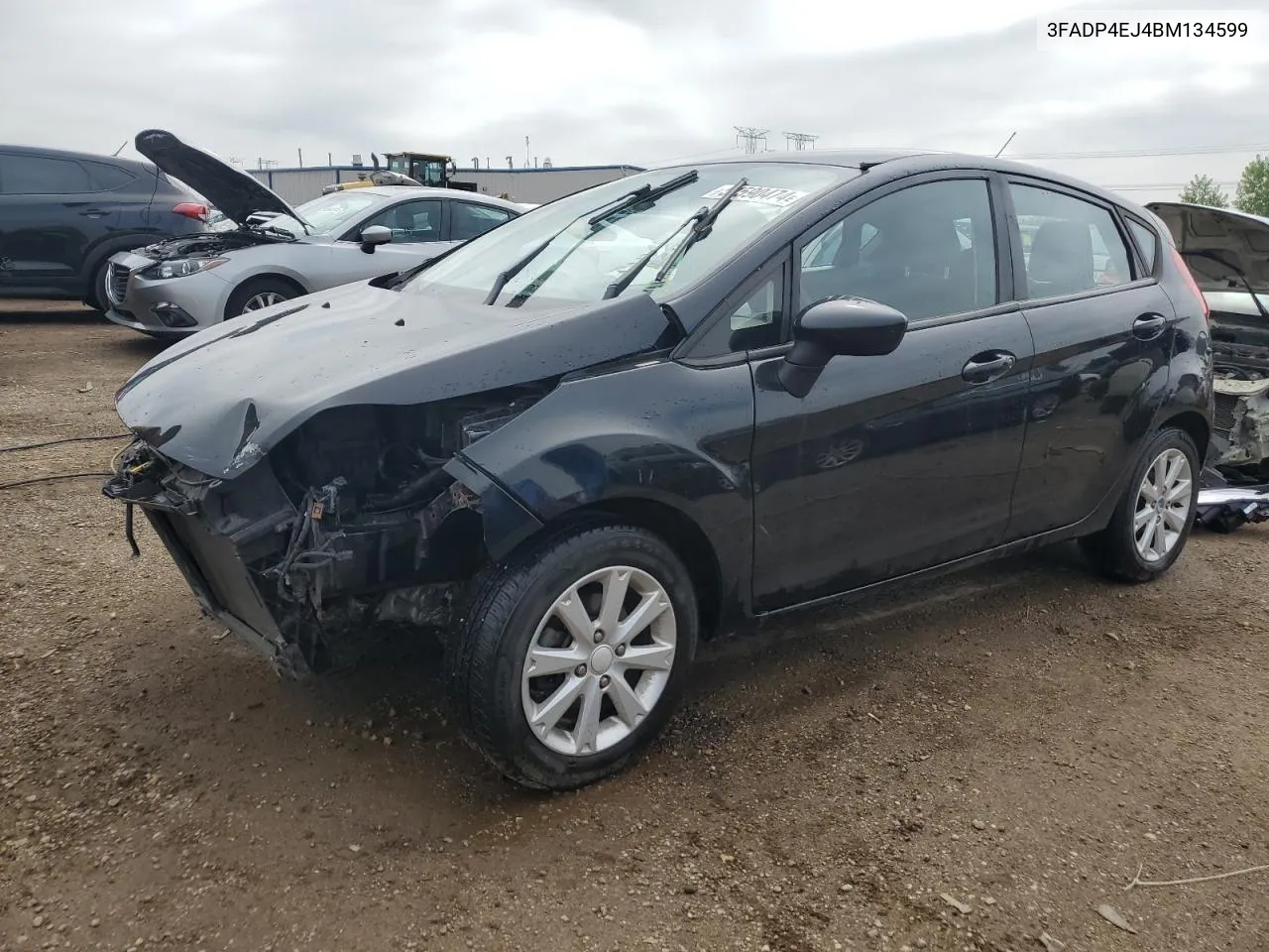 2011 Ford Fiesta Se VIN: 3FADP4EJ4BM134599 Lot: 54590474