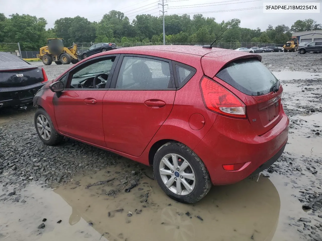 2011 Ford Fiesta Se VIN: 3FADP4EJ1BM225474 Lot: 54709064