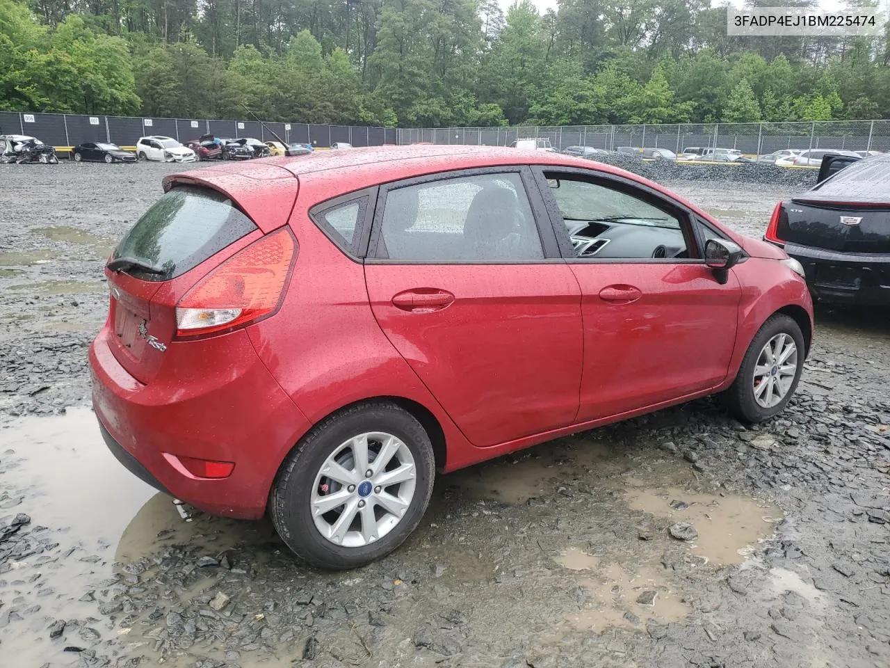 2011 Ford Fiesta Se VIN: 3FADP4EJ1BM225474 Lot: 54709064