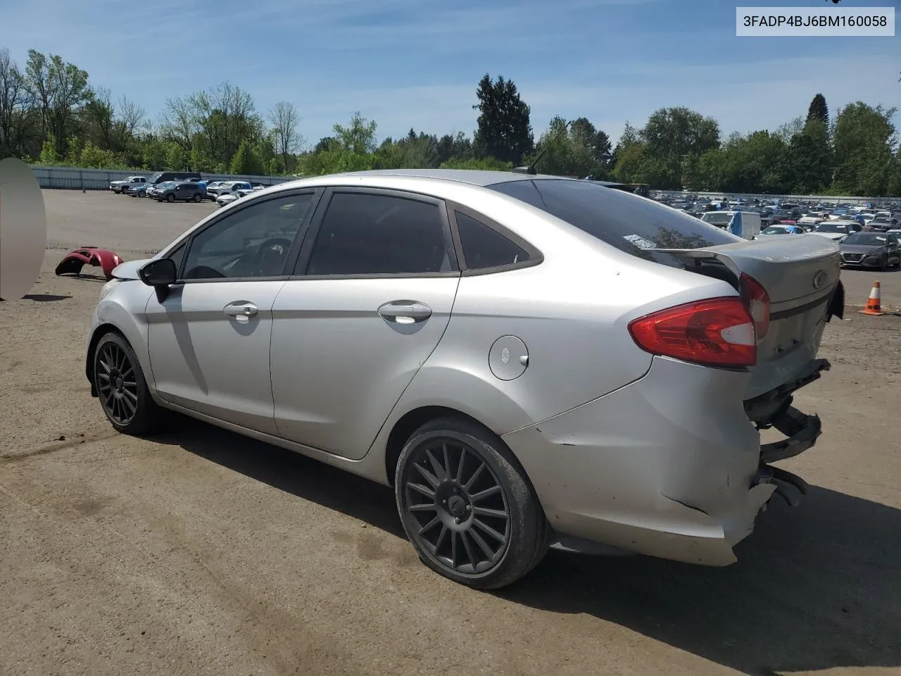 2011 Ford Fiesta Se VIN: 3FADP4BJ6BM160058 Lot: 54744364