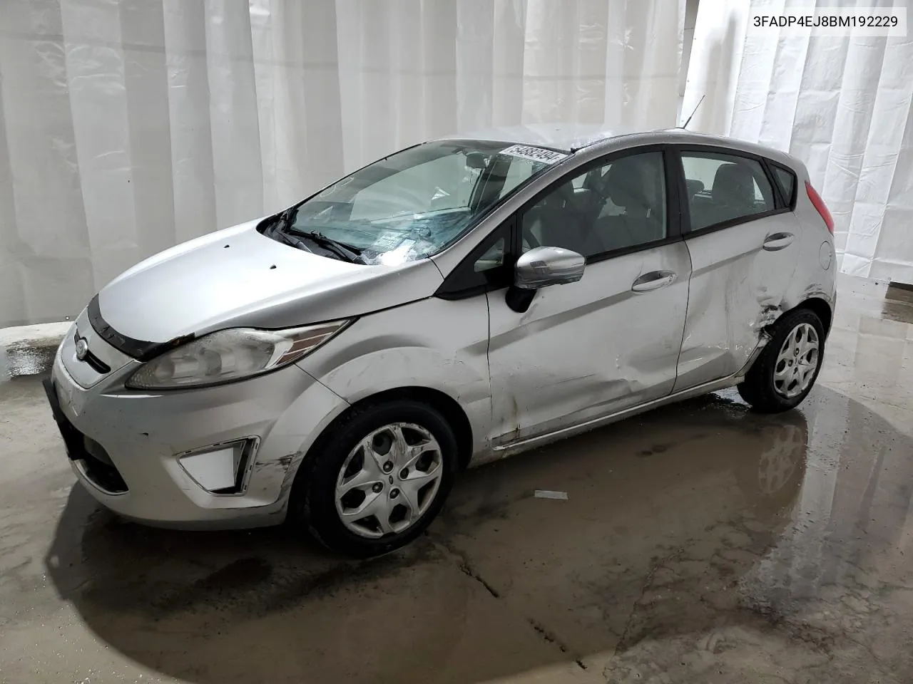 2011 Ford Fiesta Se VIN: 3FADP4EJ8BM192229 Lot: 54882494