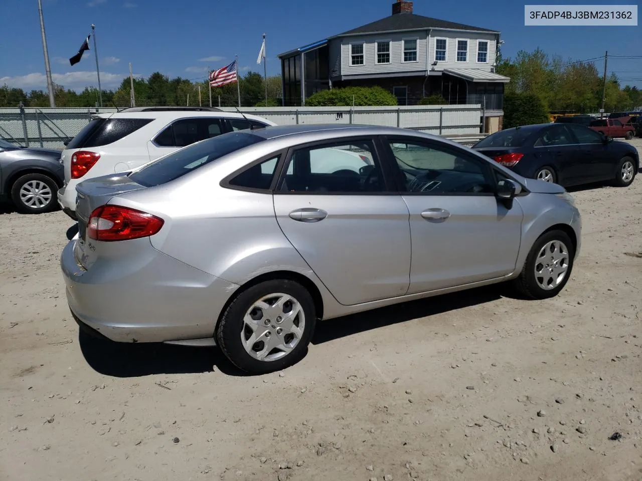 2011 Ford Fiesta Se VIN: 3FADP4BJ3BM231362 Lot: 54916204