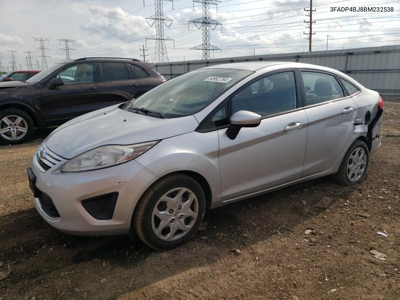 2011 Ford Fiesta Se VIN: 3FADP4BJ8BM232538 Lot: 54992794