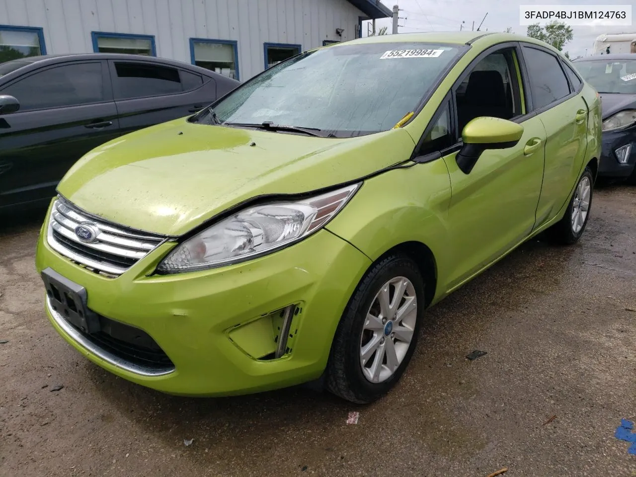 2011 Ford Fiesta Se VIN: 3FADP4BJ1BM124763 Lot: 55219984