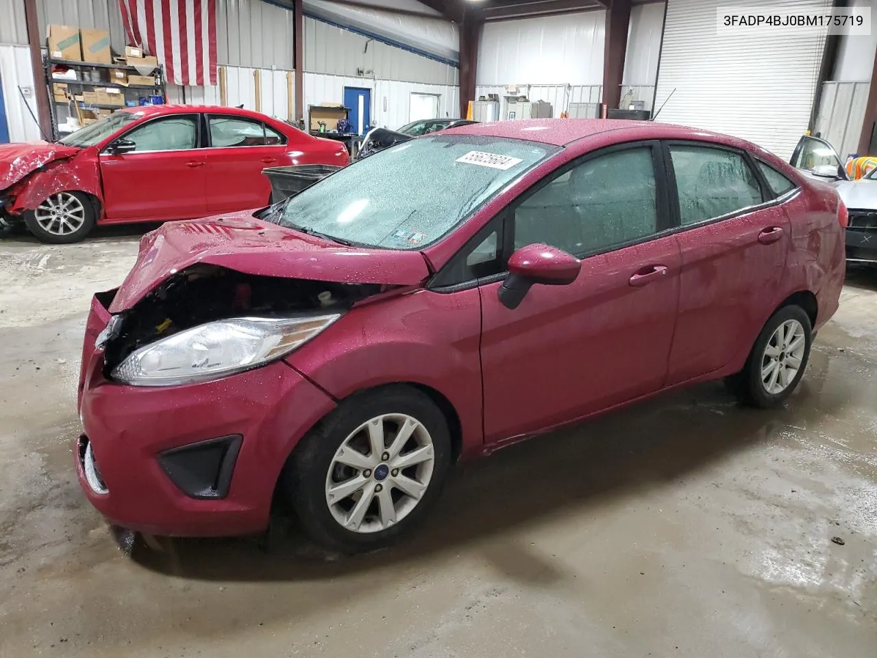 2011 Ford Fiesta Se VIN: 3FADP4BJ0BM175719 Lot: 55625604