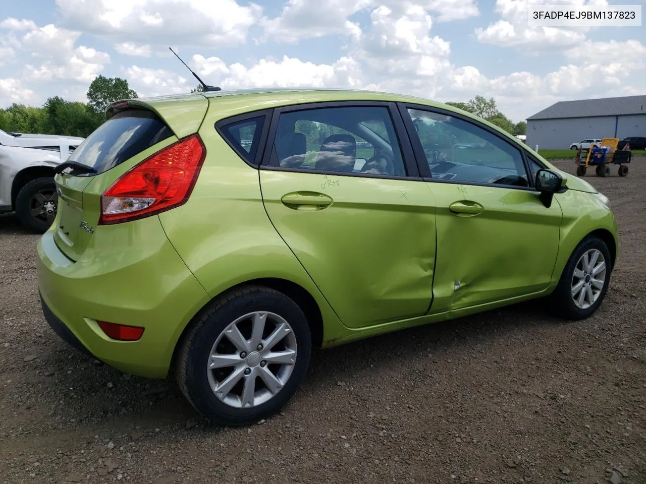 2011 Ford Fiesta Se VIN: 3FADP4EJ9BM137823 Lot: 55809184