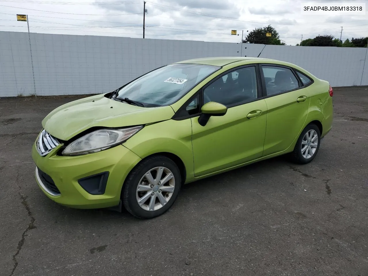 2011 Ford Fiesta Se VIN: 3FADP4BJ0BM183318 Lot: 56327854