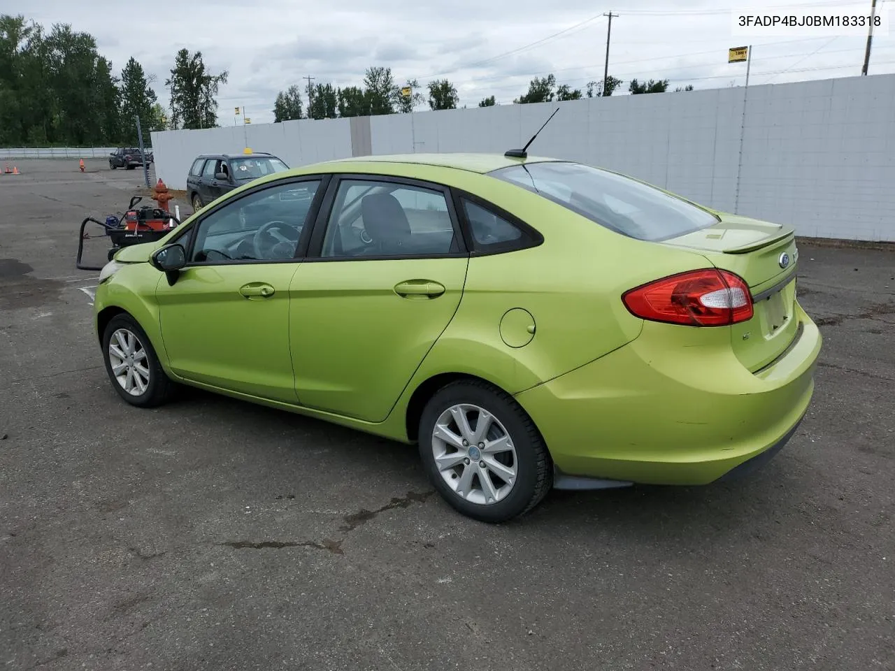 2011 Ford Fiesta Se VIN: 3FADP4BJ0BM183318 Lot: 56327854