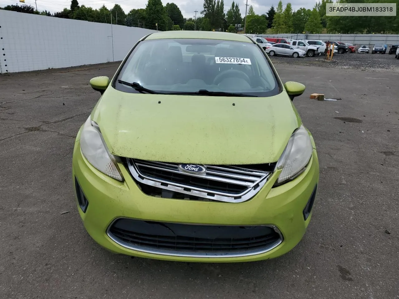 2011 Ford Fiesta Se VIN: 3FADP4BJ0BM183318 Lot: 56327854