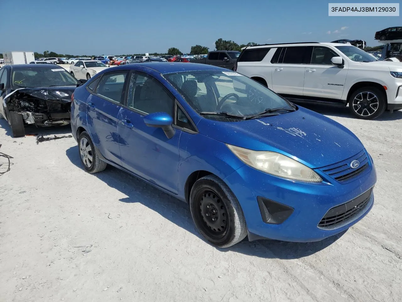 2011 Ford Fiesta S VIN: 3FADP4AJ3BM129030 Lot: 56395494