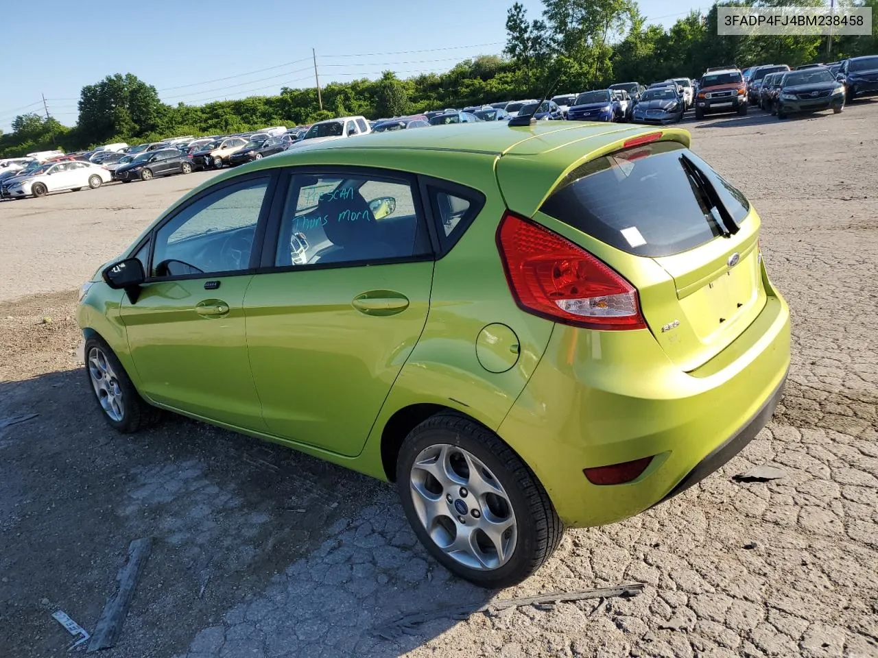 2011 Ford Fiesta Ses VIN: 3FADP4FJ4BM238458 Lot: 56463294