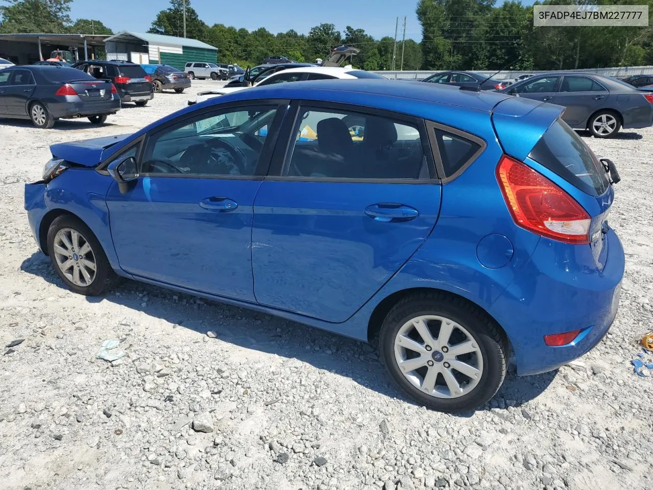 2011 Ford Fiesta Se VIN: 3FADP4EJ7BM227777 Lot: 57080534