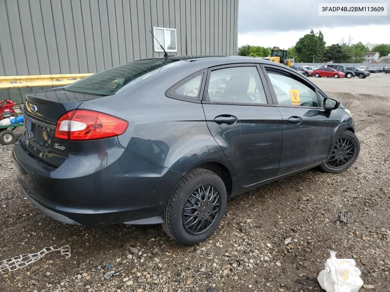 2011 Ford Fiesta Se VIN: 3FADP4BJ2BM113609 Lot: 57551634