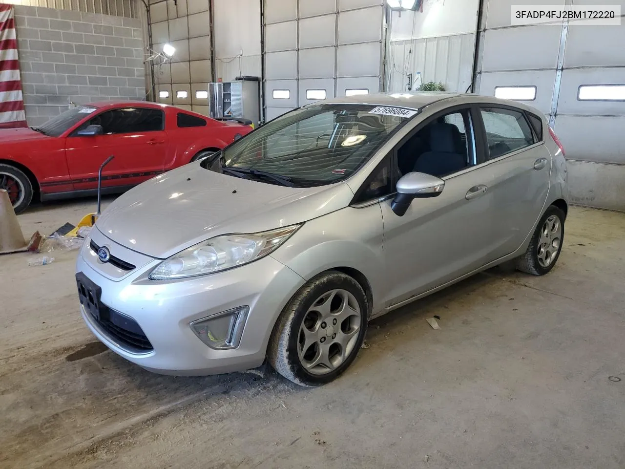 2011 Ford Fiesta Ses VIN: 3FADP4FJ2BM172220 Lot: 57696084