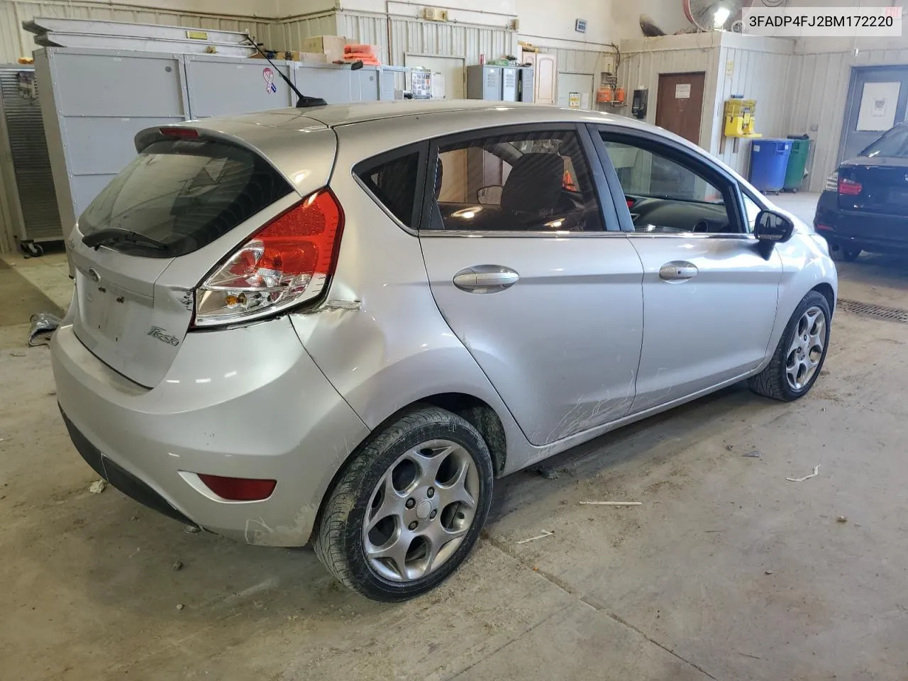 2011 Ford Fiesta Ses VIN: 3FADP4FJ2BM172220 Lot: 57696084