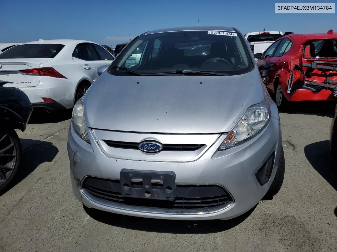 2011 Ford Fiesta Se VIN: 3FADP4EJXBM134784 Lot: 57861404