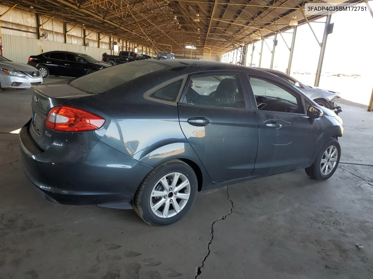 2011 Ford Fiesta Sel VIN: 3FADP4CJ5BM172751 Lot: 58158794