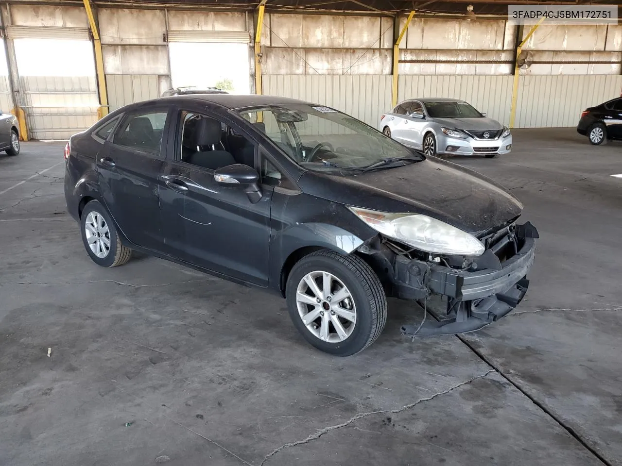 2011 Ford Fiesta Sel VIN: 3FADP4CJ5BM172751 Lot: 58158794