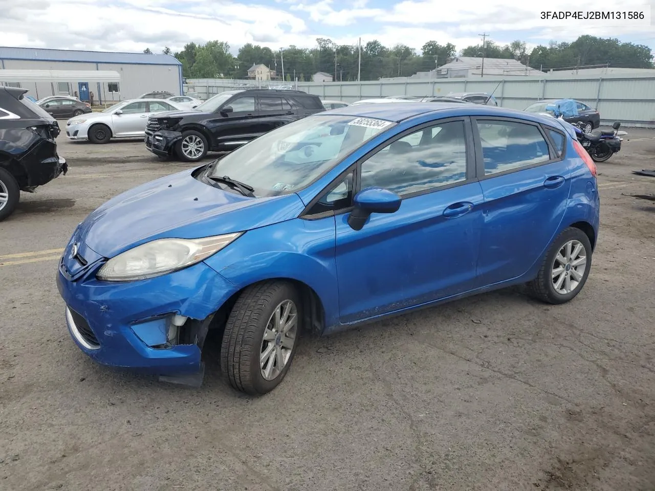 2011 Ford Fiesta Se VIN: 3FADP4EJ2BM131586 Lot: 58255364