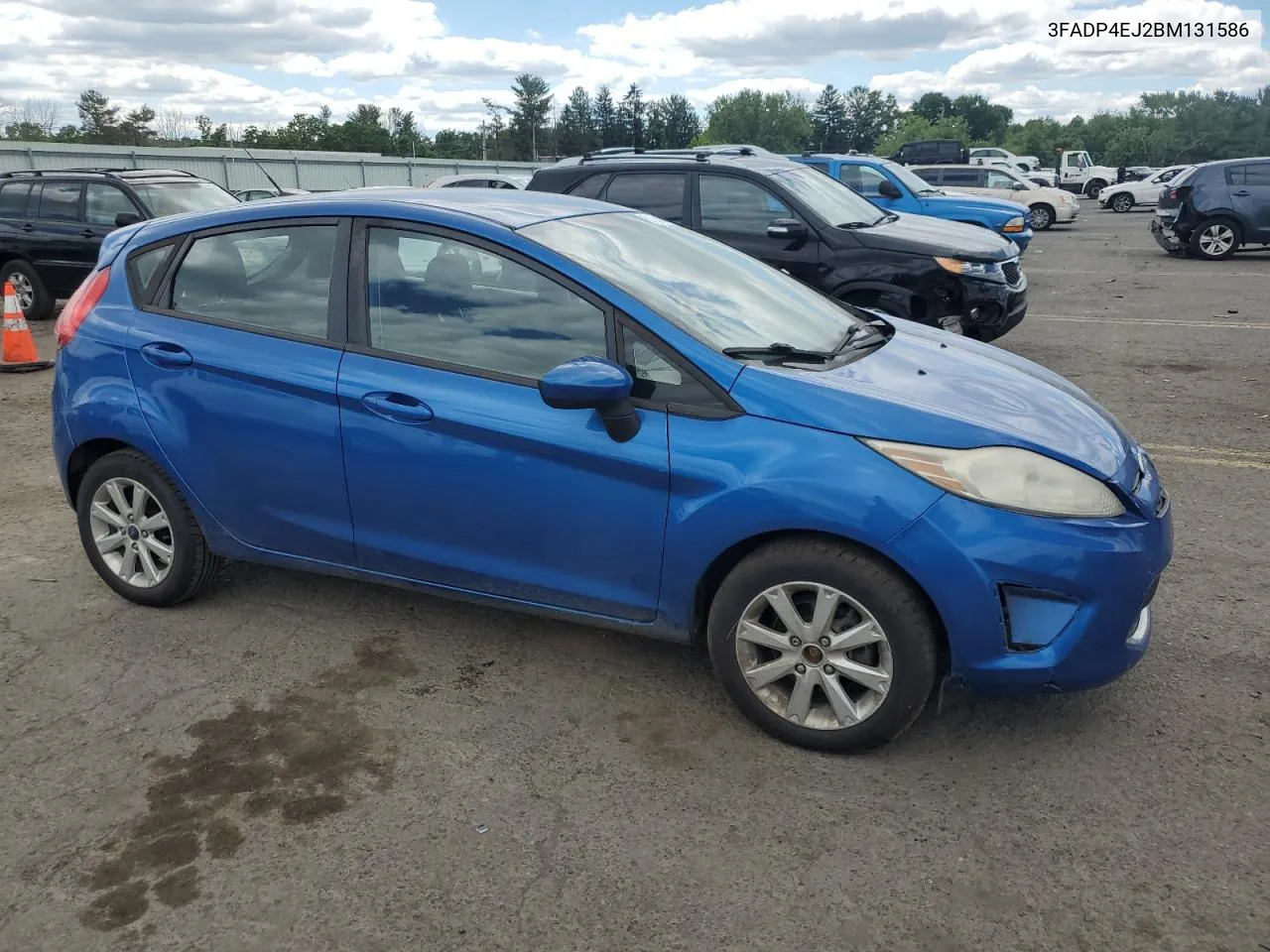 2011 Ford Fiesta Se VIN: 3FADP4EJ2BM131586 Lot: 58255364