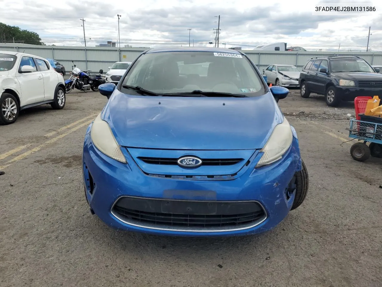 2011 Ford Fiesta Se VIN: 3FADP4EJ2BM131586 Lot: 58255364