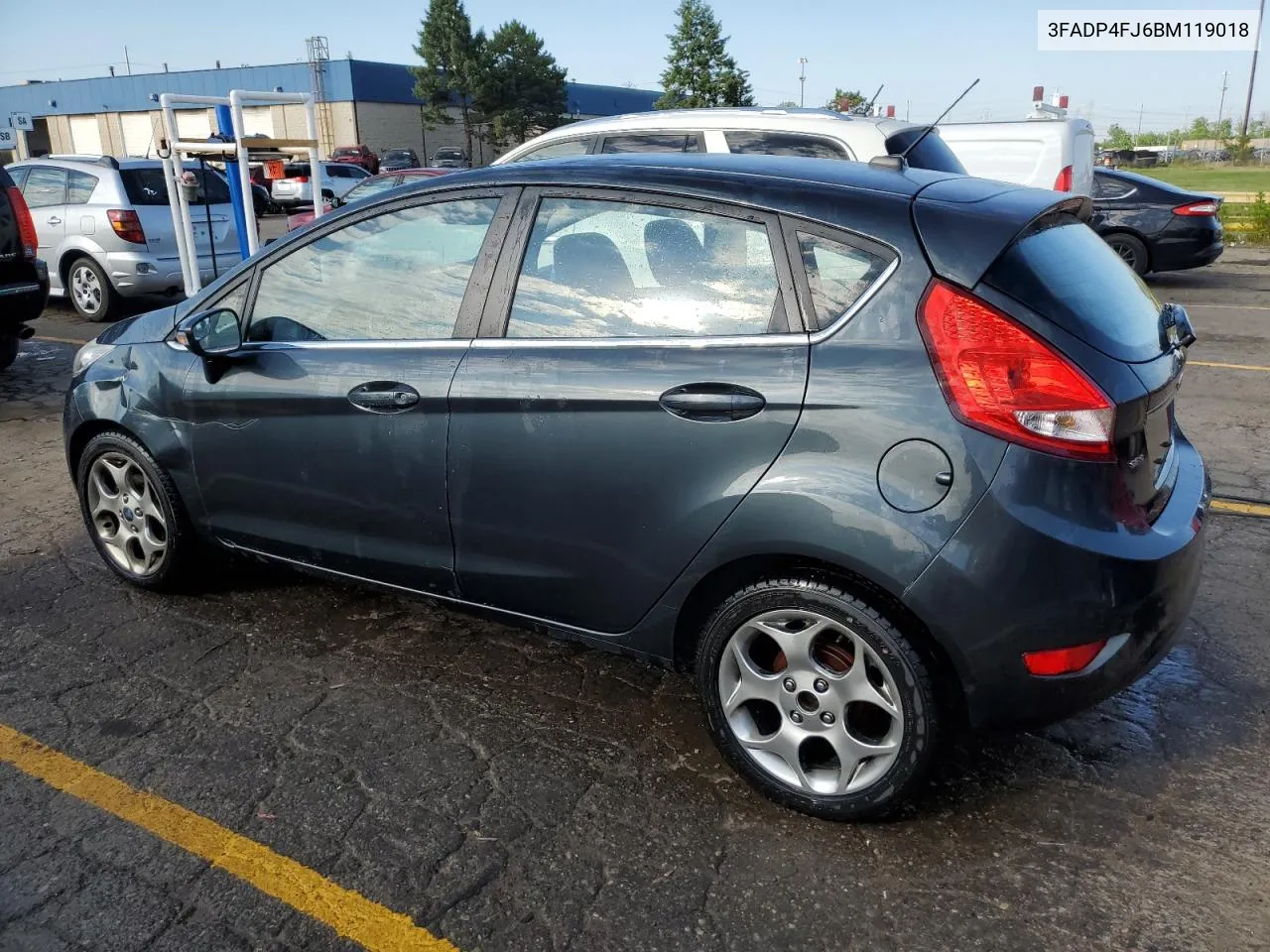 2011 Ford Fiesta Ses VIN: 3FADP4FJ6BM119018 Lot: 58719074