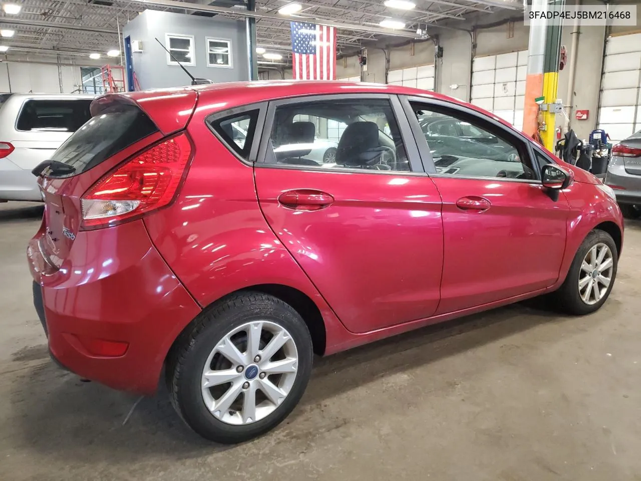 2011 Ford Fiesta Se VIN: 3FADP4EJ5BM216468 Lot: 58909664