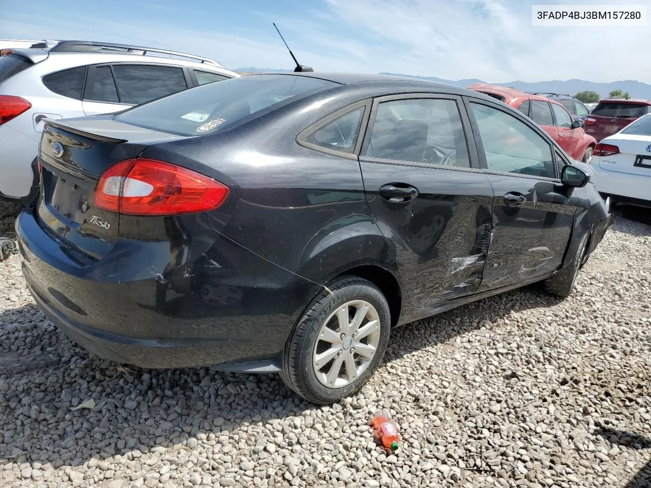 2011 Ford Fiesta Se VIN: 3FADP4BJ3BM157280 Lot: 59170494