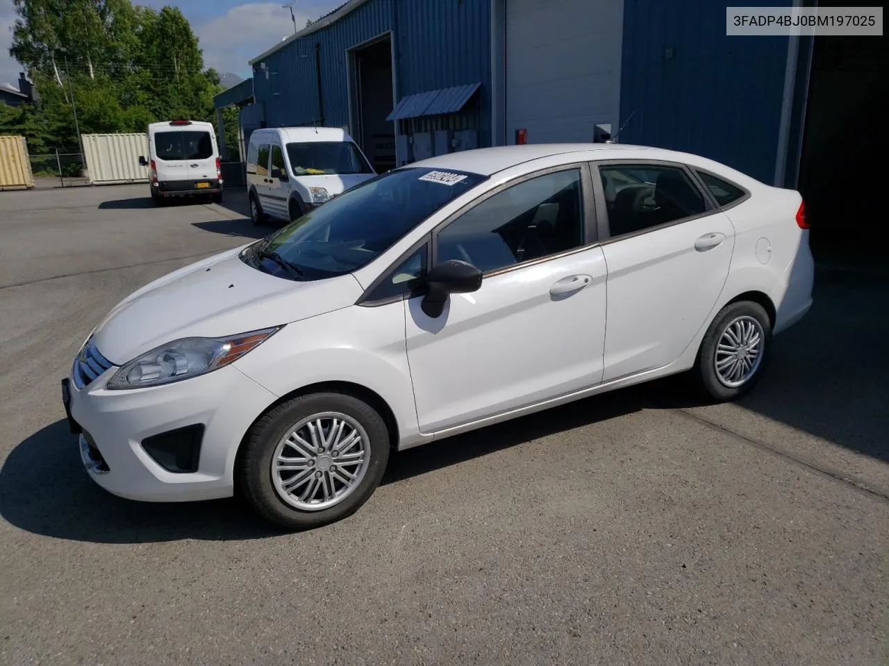 2011 Ford Fiesta Se VIN: 3FADP4BJ0BM197025 Lot: 59902484