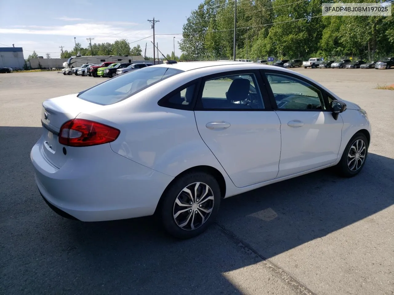 2011 Ford Fiesta Se VIN: 3FADP4BJ0BM197025 Lot: 59902484