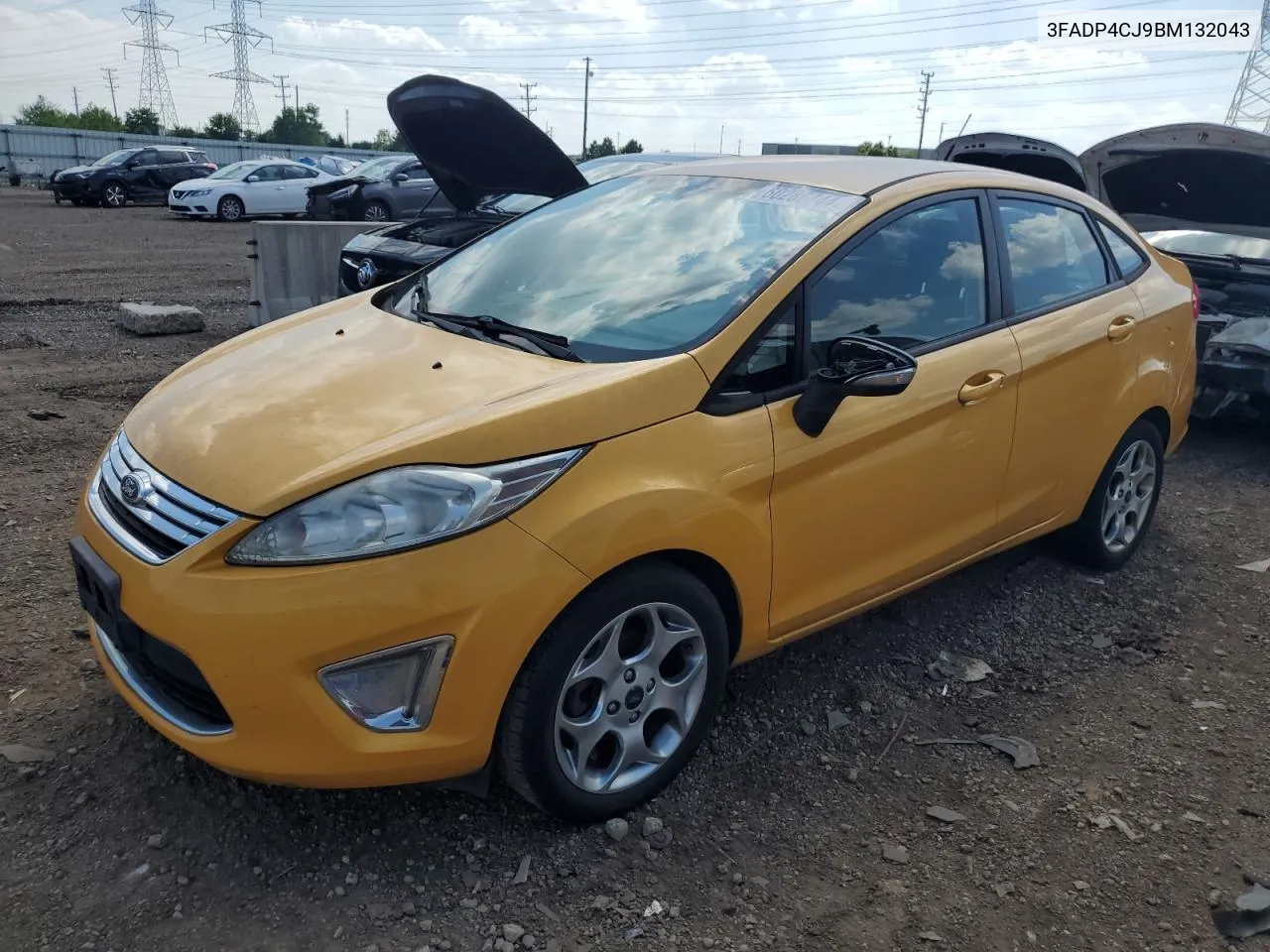 2011 Ford Fiesta Sel VIN: 3FADP4CJ9BM132043 Lot: 60286744