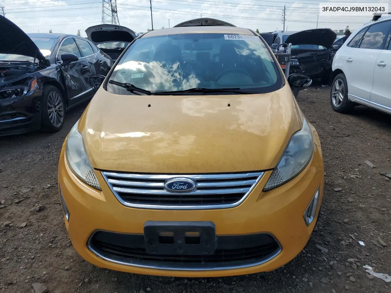 2011 Ford Fiesta Sel VIN: 3FADP4CJ9BM132043 Lot: 60286744