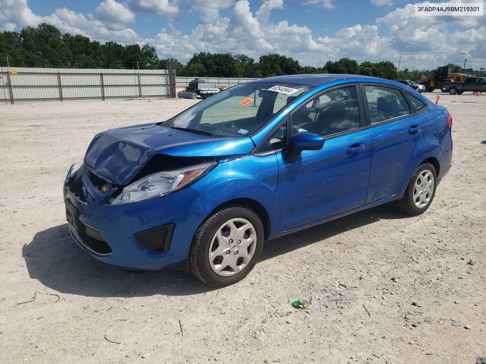 2011 Ford Fiesta S VIN: 3FADP4AJ9BM219301 Lot: 60544944