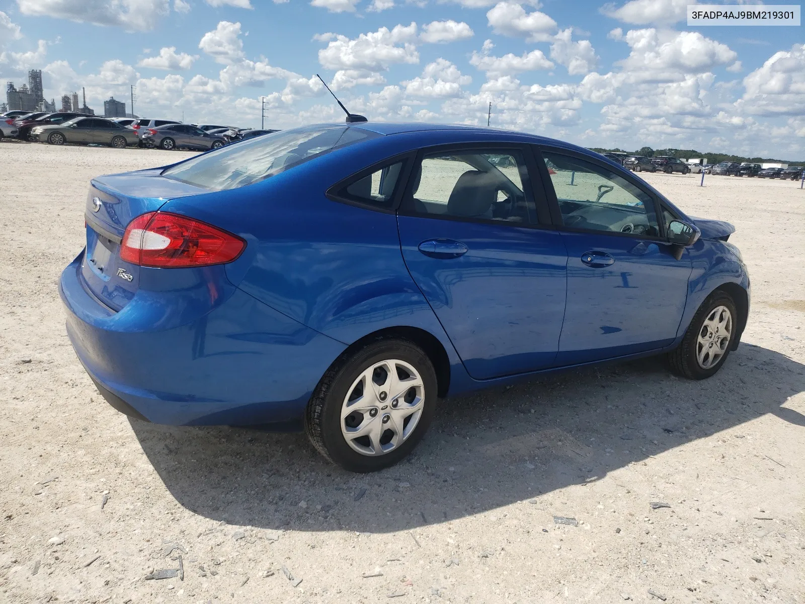 2011 Ford Fiesta S VIN: 3FADP4AJ9BM219301 Lot: 60544944