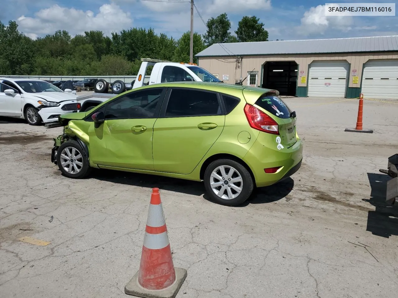 2011 Ford Fiesta Se VIN: 3FADP4EJ7BM116016 Lot: 61303464