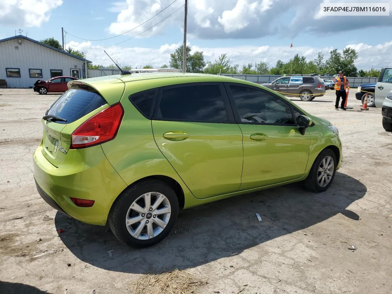 2011 Ford Fiesta Se VIN: 3FADP4EJ7BM116016 Lot: 61303464